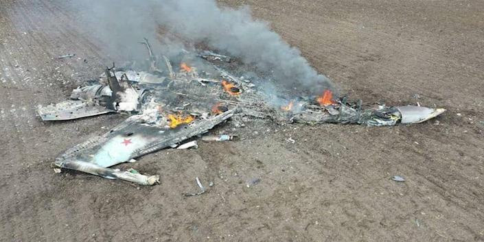 Ukraine bắn hạ một trong những máy bay chiến đấu tiên tiến nhất của Nga - Ảnh 1.