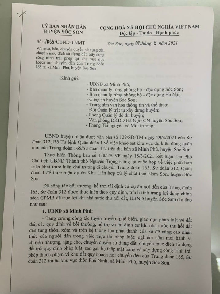 Hà Nội: Vi phạm xây dựng trên đất rừng ở Sóc Sơn có được xử lý dứt điểm? - Ảnh 4.