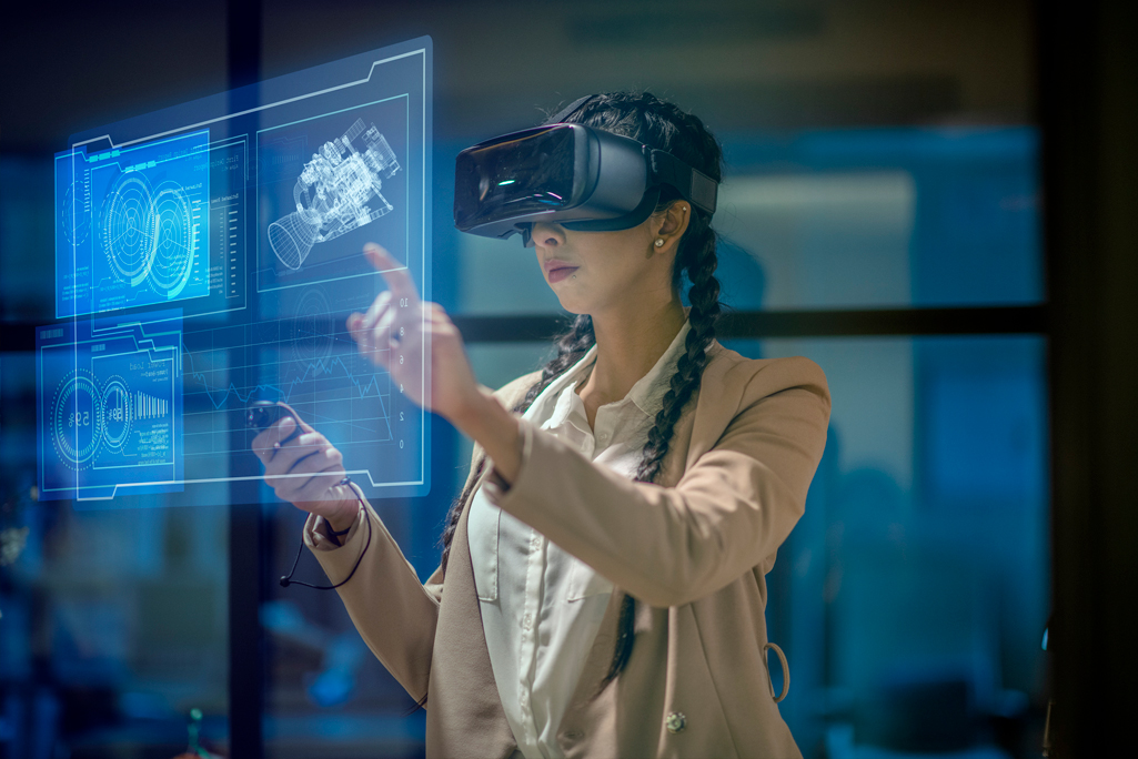 Currently, emerging metaverse technologies are expected to be integrated into a wide range of sectors including industrial, agricultural, manufacturing, retail and consumer.  Photo: @AFP.