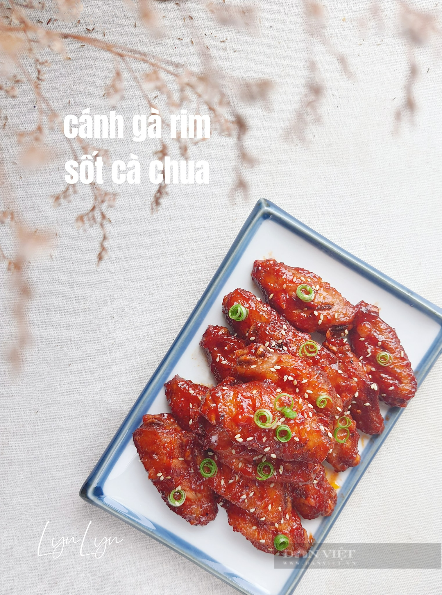 Chicken wings marinated with this sauce, guaranteed to be beautiful and delicious - Photo 2.