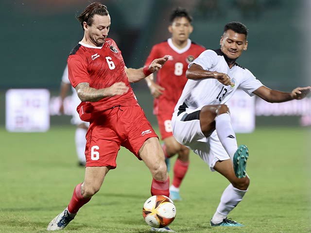 Thắng đậm U23 Timor Leste, cơ hội vào bán kết lại mở ra với U23 Indonesia - Ảnh 1.
