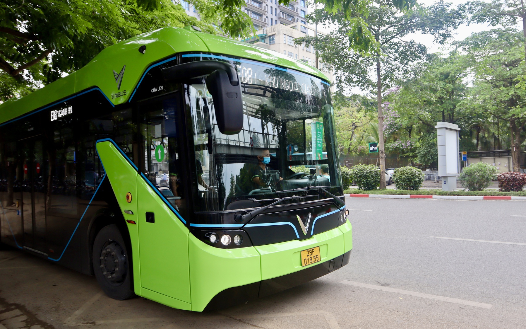 Tuyến buýt điện thứ 7 của VinBus đi qua những địa điểm nào ở Hà Nội?