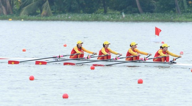 SEA Games 31 ngày 11/5: Rowing Việt Nam giành cú đúp HCV - Ảnh 1.