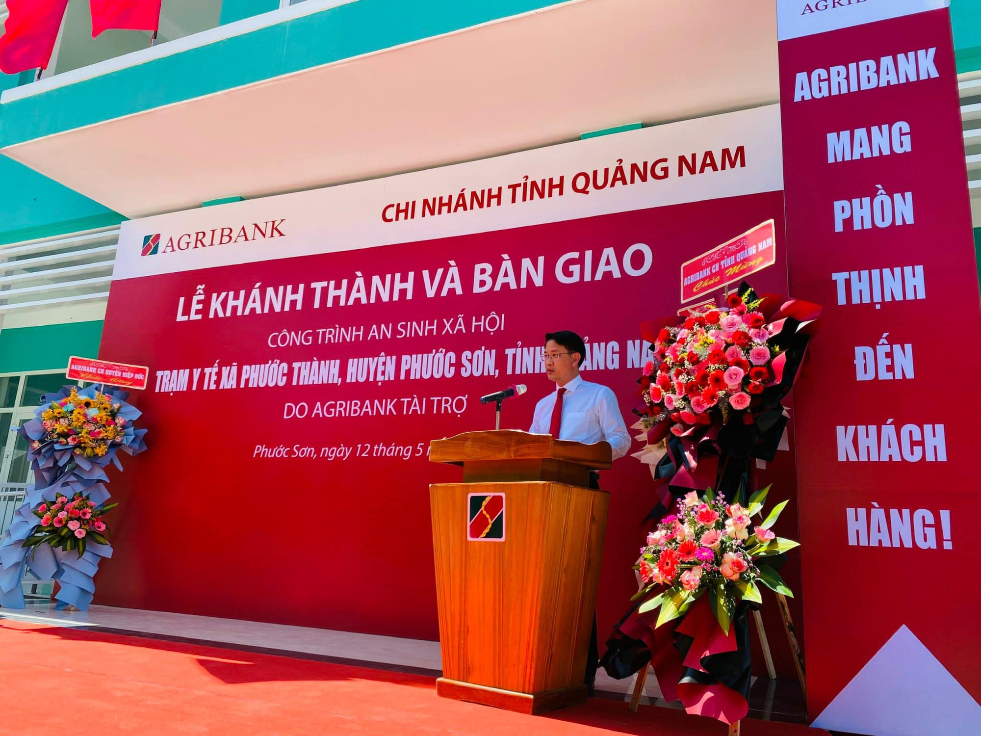Quảng Nam: Khánh thành công trình trạm y tế xã Phước Thành - Phước Sơn do Agribank tài trợ - Ảnh 2.