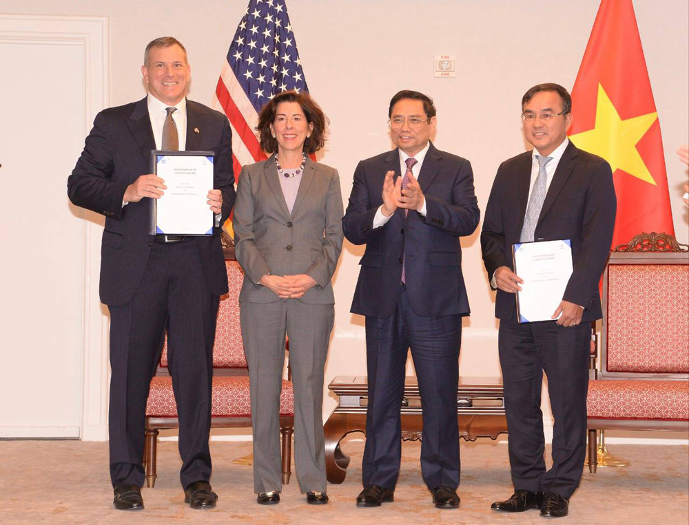 Tập đoàn Điện lực Việt Nam và Tập đoàn GE (Hoa Kỳ) ký kết biên bản thỏa thuận hợp tác - Ảnh 1.
