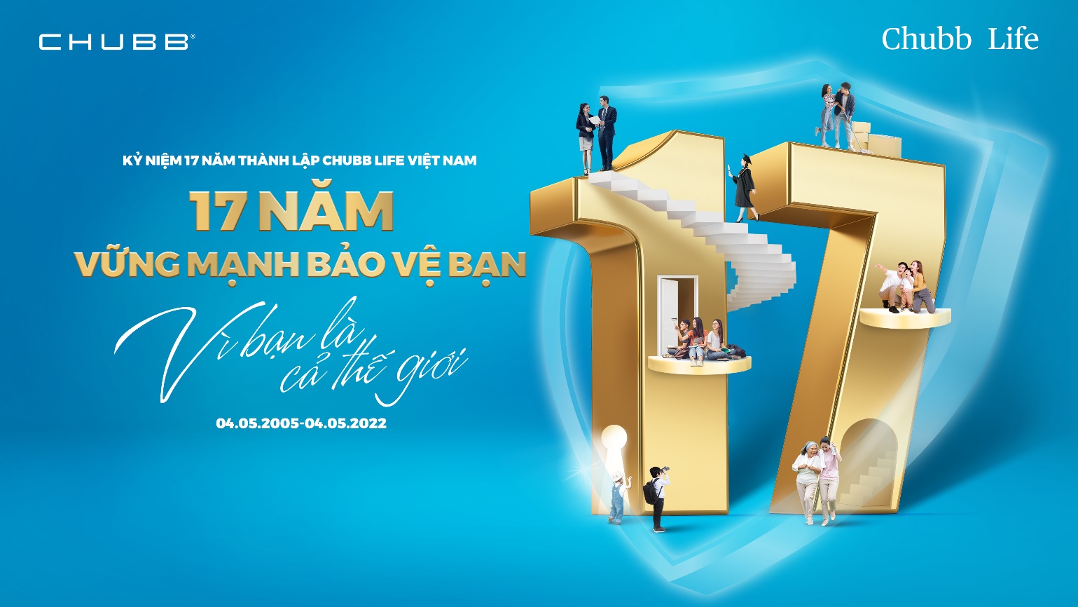 Chubb Life Việt Nam: 17 năm  bảo vệ giá trị người trụ cột và gia đình Việt - vì bạn là cả thế giới - Ảnh 2.