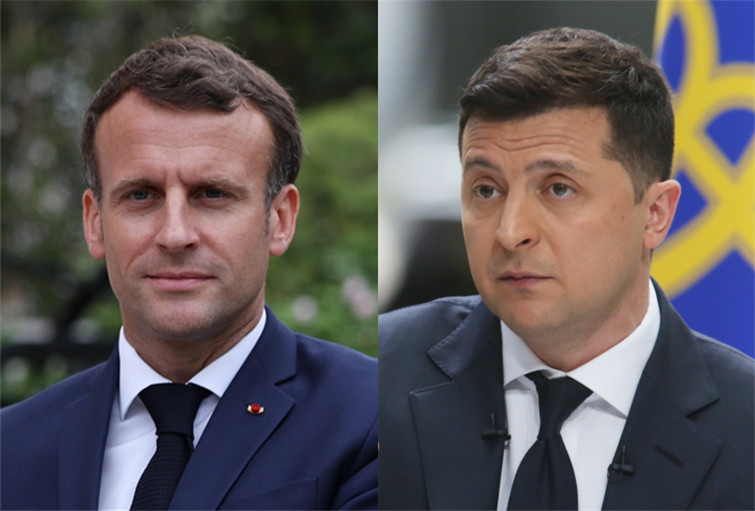 Mr. Zelensky suddenly criticized French President Marcon for this - Photo 1.