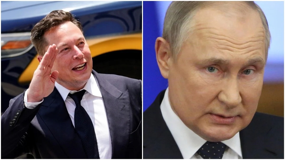 Elon Musk nói rằng Nga đang gia tăng các cuộc tấn công mạng vào hệ thống Internet vệ tinh Starlink của SpaceX ở Ukraine. Ảnh: @AFP.