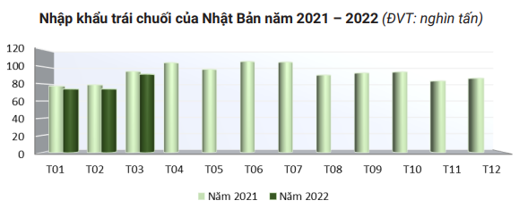 Thị phần quả chuối của Việt Nam tăng mạnh trong tổng nhập khẩu của Nhật Bản - Ảnh 2.