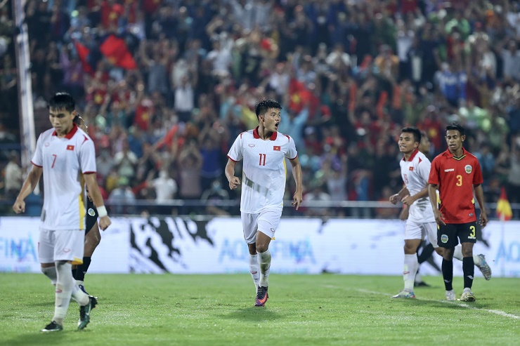 Hai bộ mặt của U23 Việt Nam trong trận thắng U23 Đông Timor - Ảnh 1.