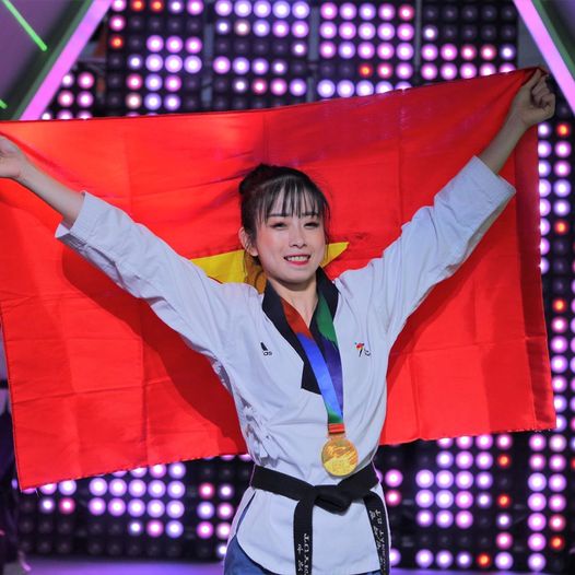 &quot;Ngọc nữ&quot; Châu Tuyết Vân và đồng đội mở hàng HCV cho Taekwondo Việt Nam - Ảnh 1.