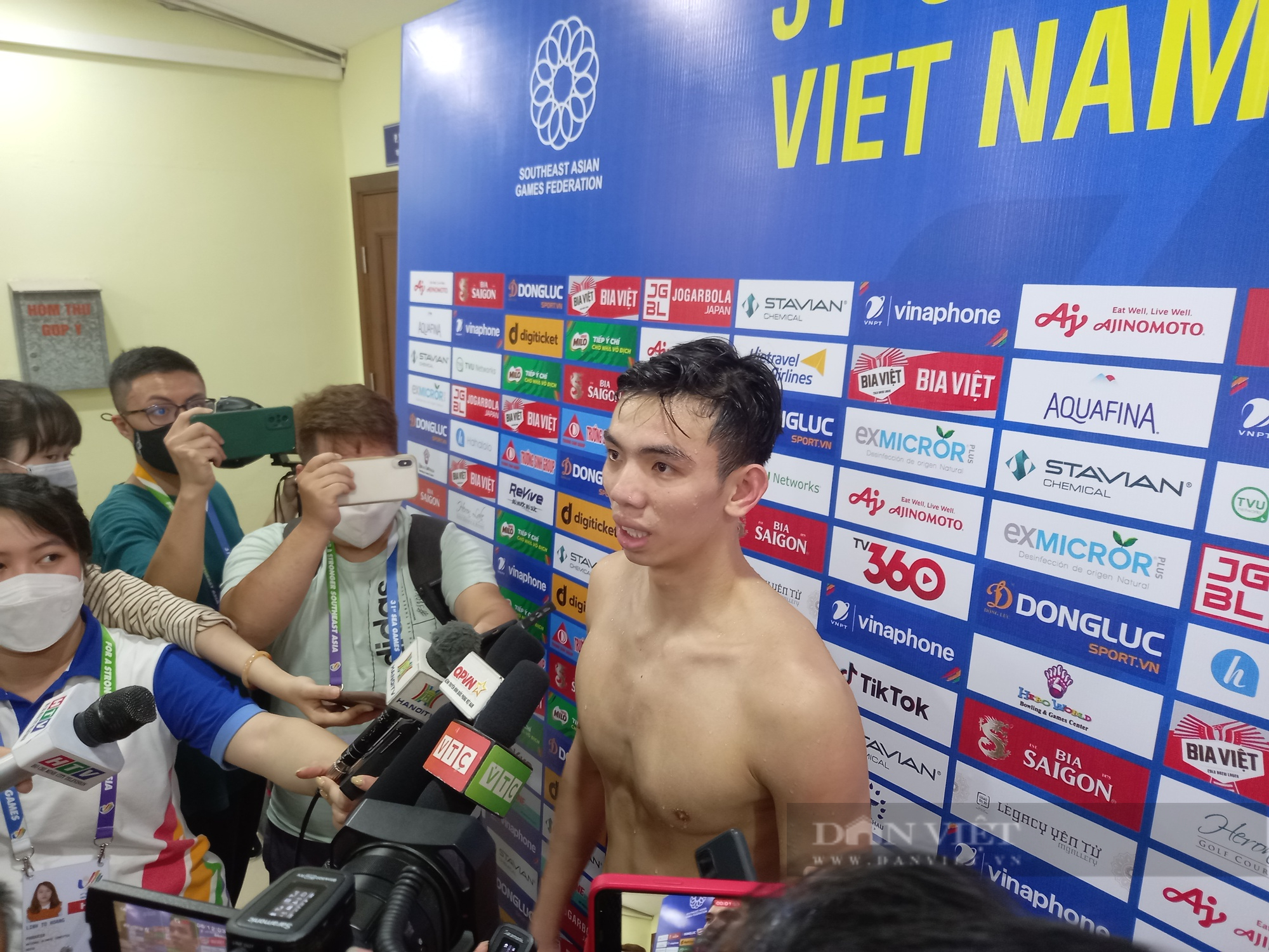 &quot;Kình ngư&quot; Nguyễn Huy Hoàng tiếc nuối sau khi phá kỷ lục SEA Games 400m tự do - Ảnh 4.