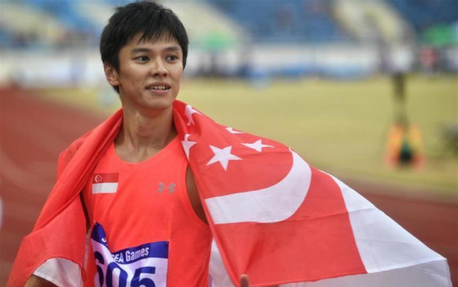 Singapore lawyer… won a medal in athletics