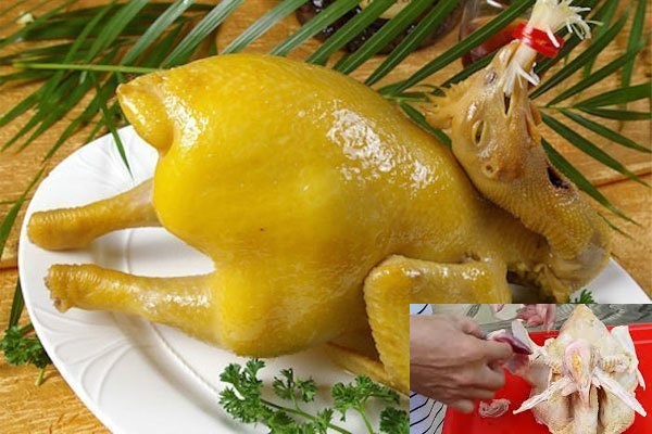 Boil chicken, duck with belly facing up or down for golden shiny skin, delicious as a restaurant?  - Photo 3.