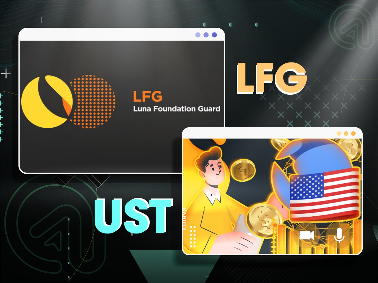 Luna Foundation Guard, từng là quỹ nắm giữ Bitcoin lớn nhất trên thế giới, giờ chỉ nắm giữ 313 Bitcoin theo thông báo mới nhất. Ảnh: @AFP.