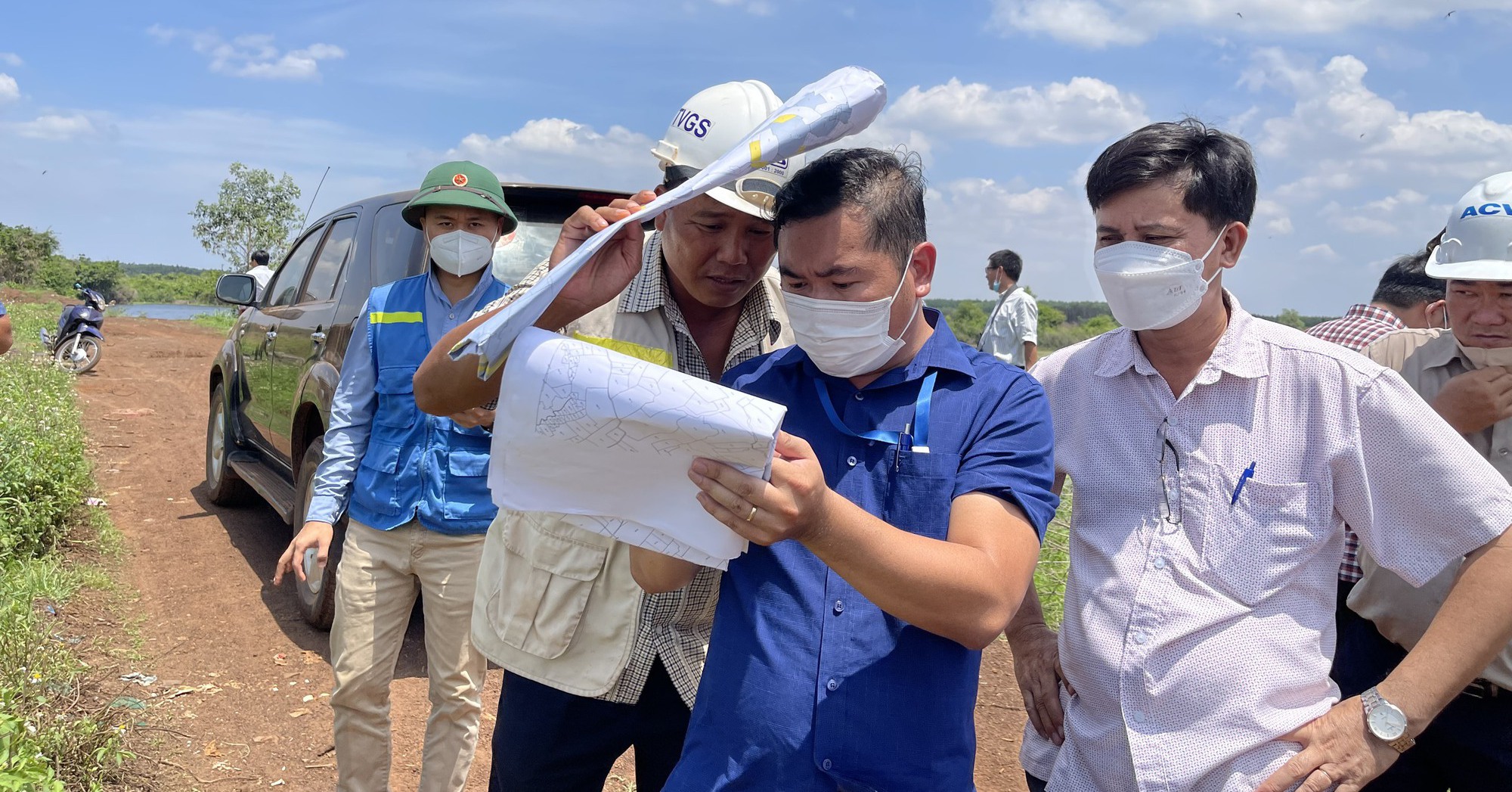 People continue to “give up” land to build Long Thanh airport