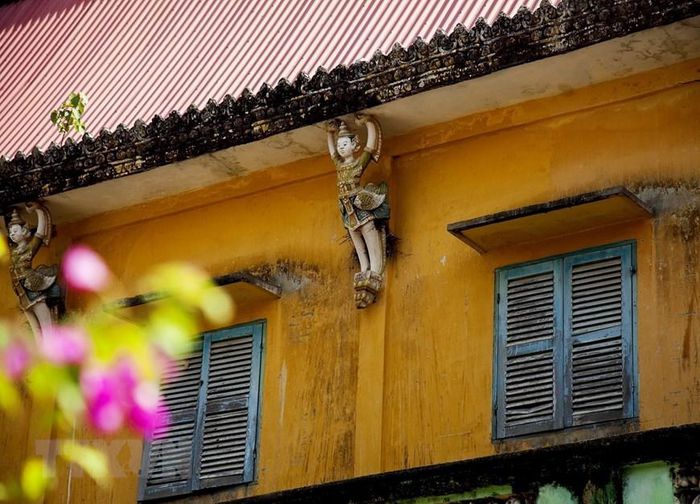 Chùa Khmer có tượng Phật nằm lớn nhất Việt Nam - Ảnh 9.