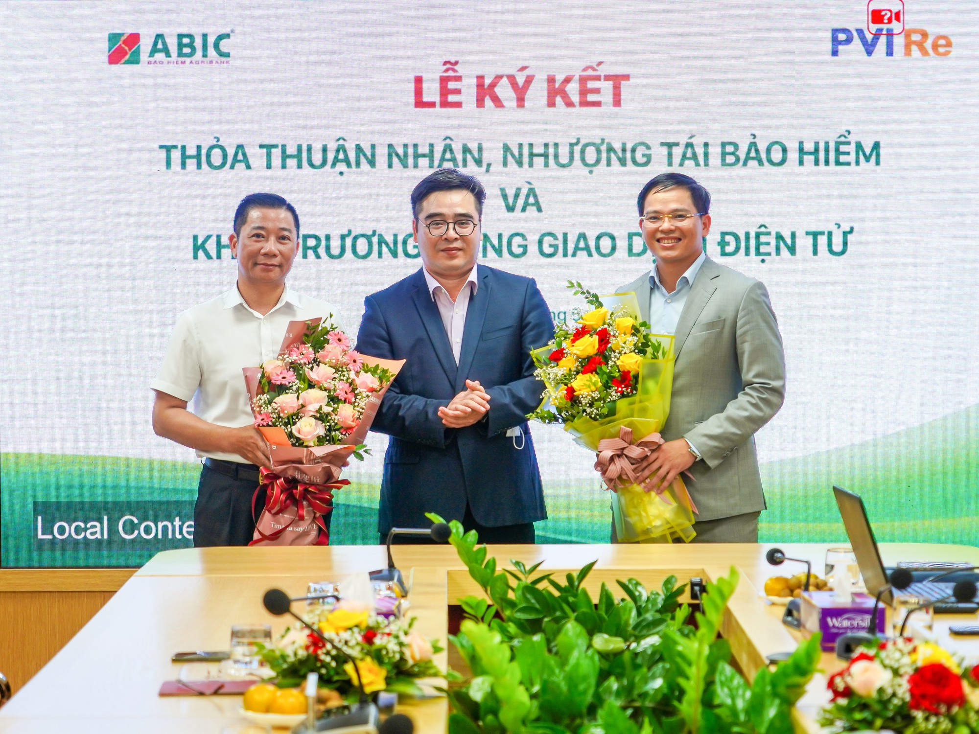 Bảo hiểm Agribank và PVIRe ra mắt cổng giao dịch tái bảo hiểm điện tử - Ảnh 2.