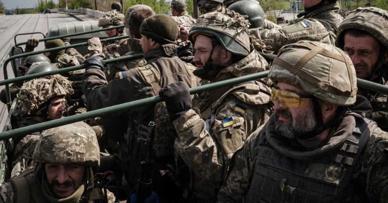 Russia-Ukraine War: Exhausted Ukrainian soldiers return from the fierce Donbass front