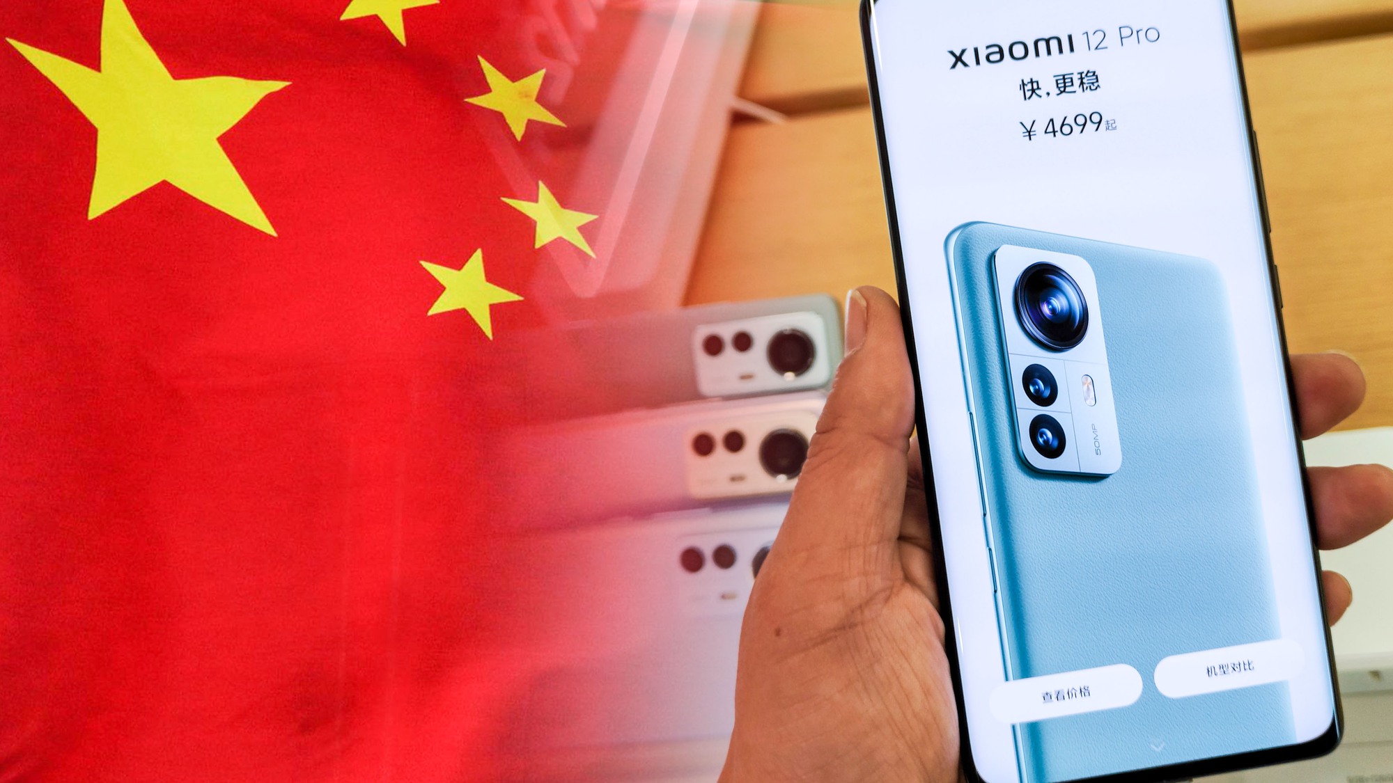 Chinese smartphone maker Xiaomi Corp reported a drop in first-quarter revenue as COVID-19 lockdown and control measures hit demand in China.  Photo: @AFP.