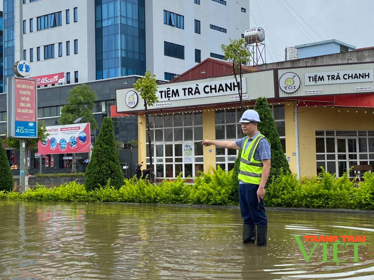 Lai Châu: Mưa lớn gây ngạp úng dài gần 100m - Ảnh 6.