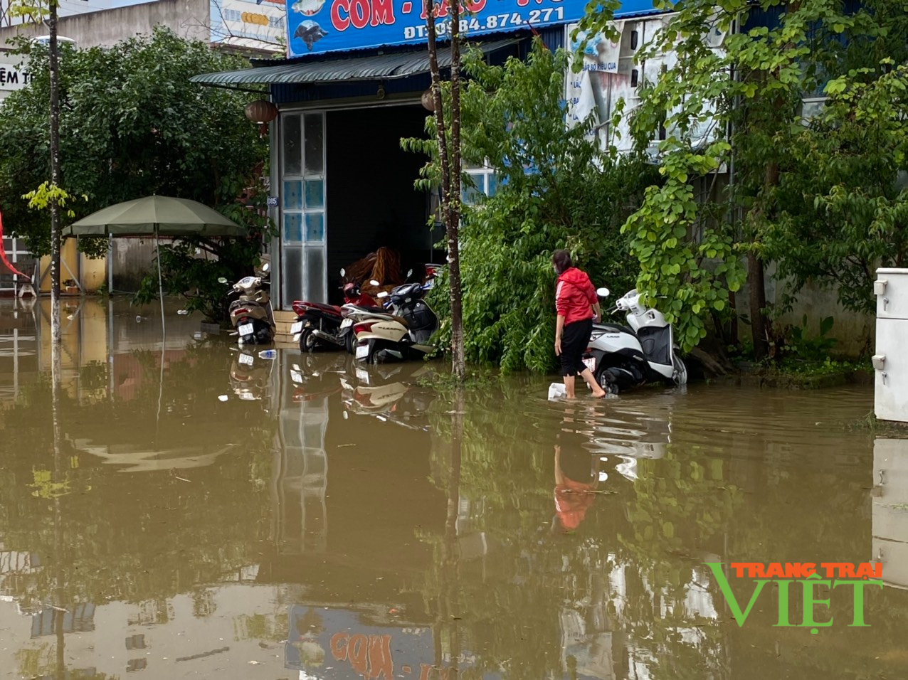 Lai Châu: Mưa lớn gây ngạp úng dài gần 100m - Ảnh 5.