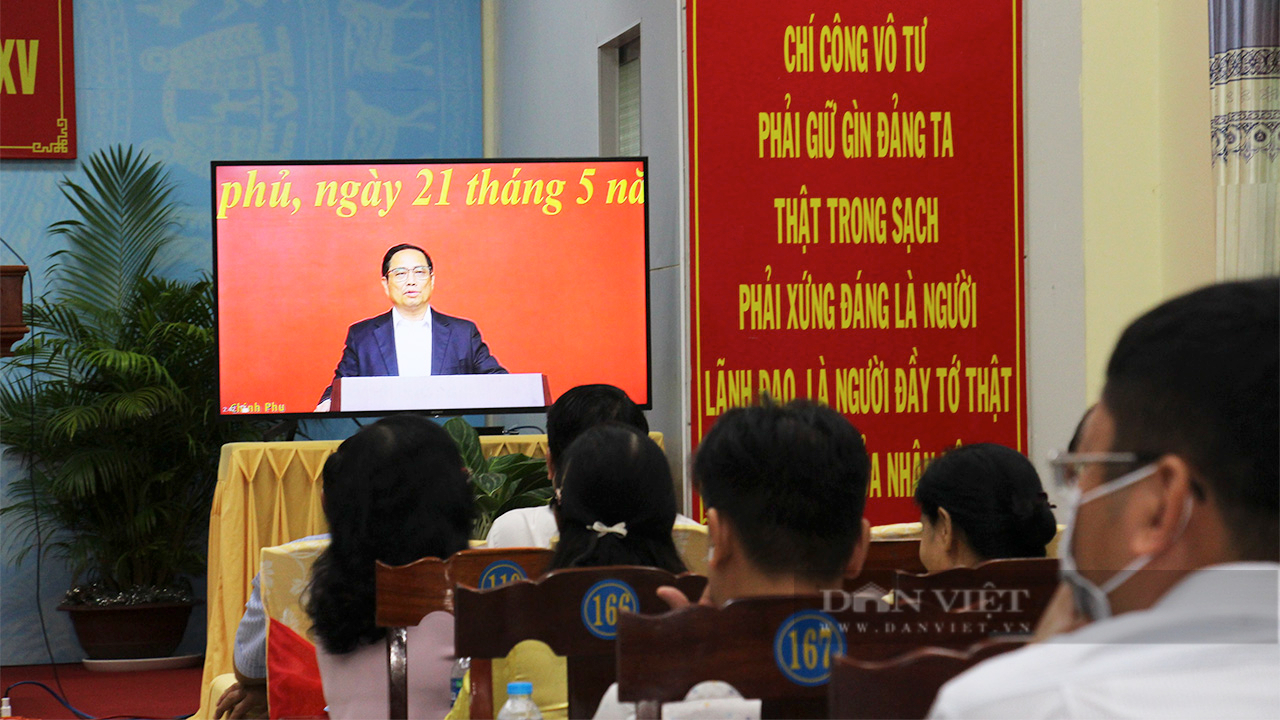Thủ tướng Chính phủ Phạm Minh Chính tiếp xúc cử tri TP.Cần Thơ - Ảnh 1.