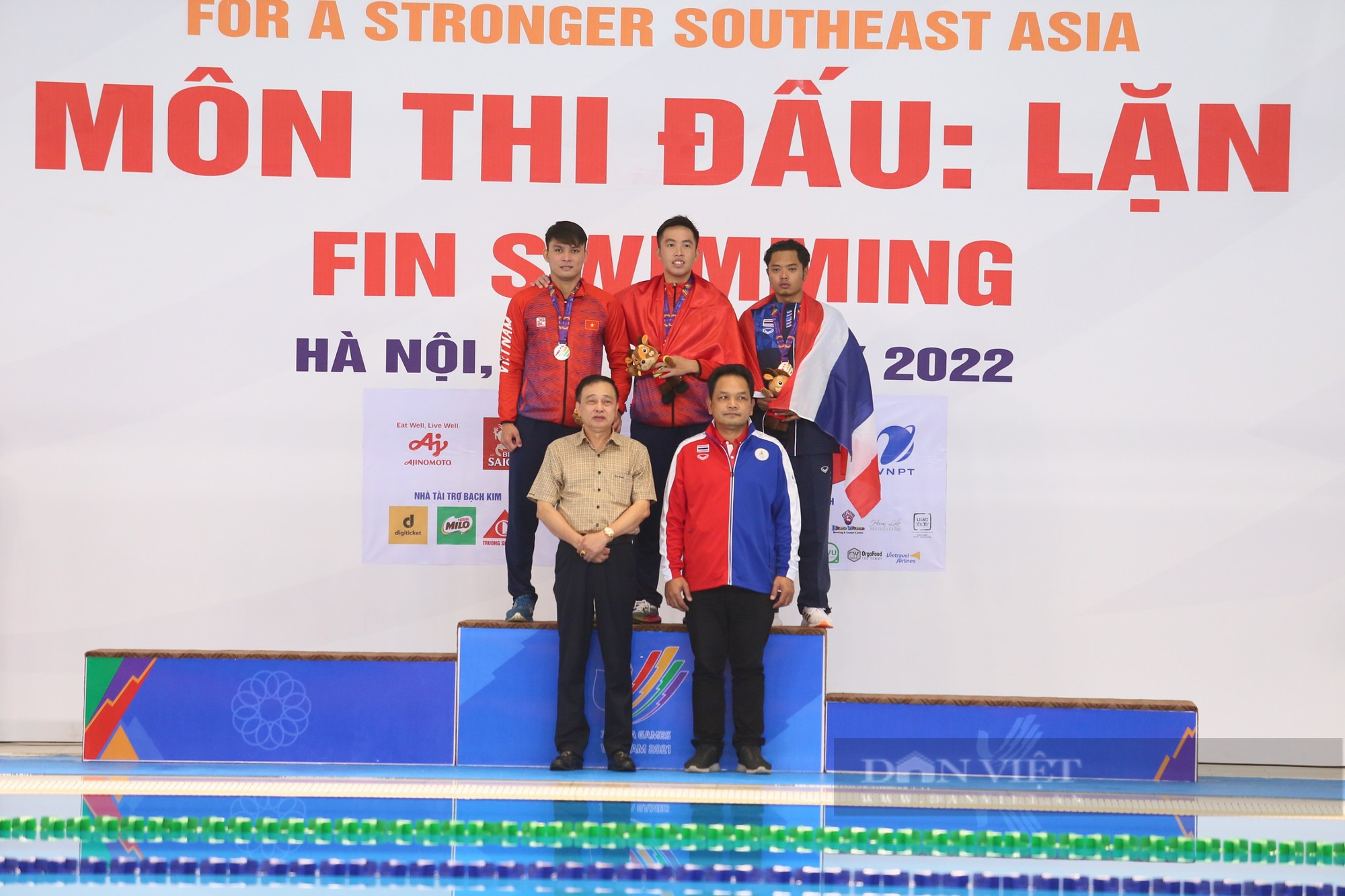 Cổ động viên khiến khán đài như nổ tung, VĐV lặn Việt Nam đồng loạt phá sâu kỷ lục SEA Games - Ảnh 10.