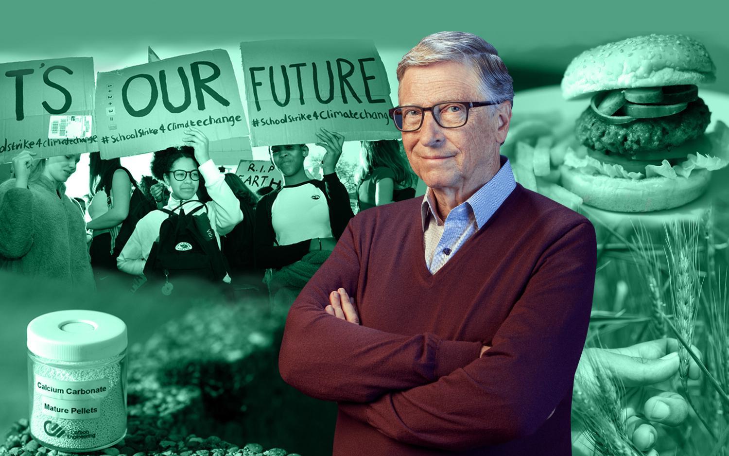 Billionaire Bill Gates offers a strategy to fight climate change