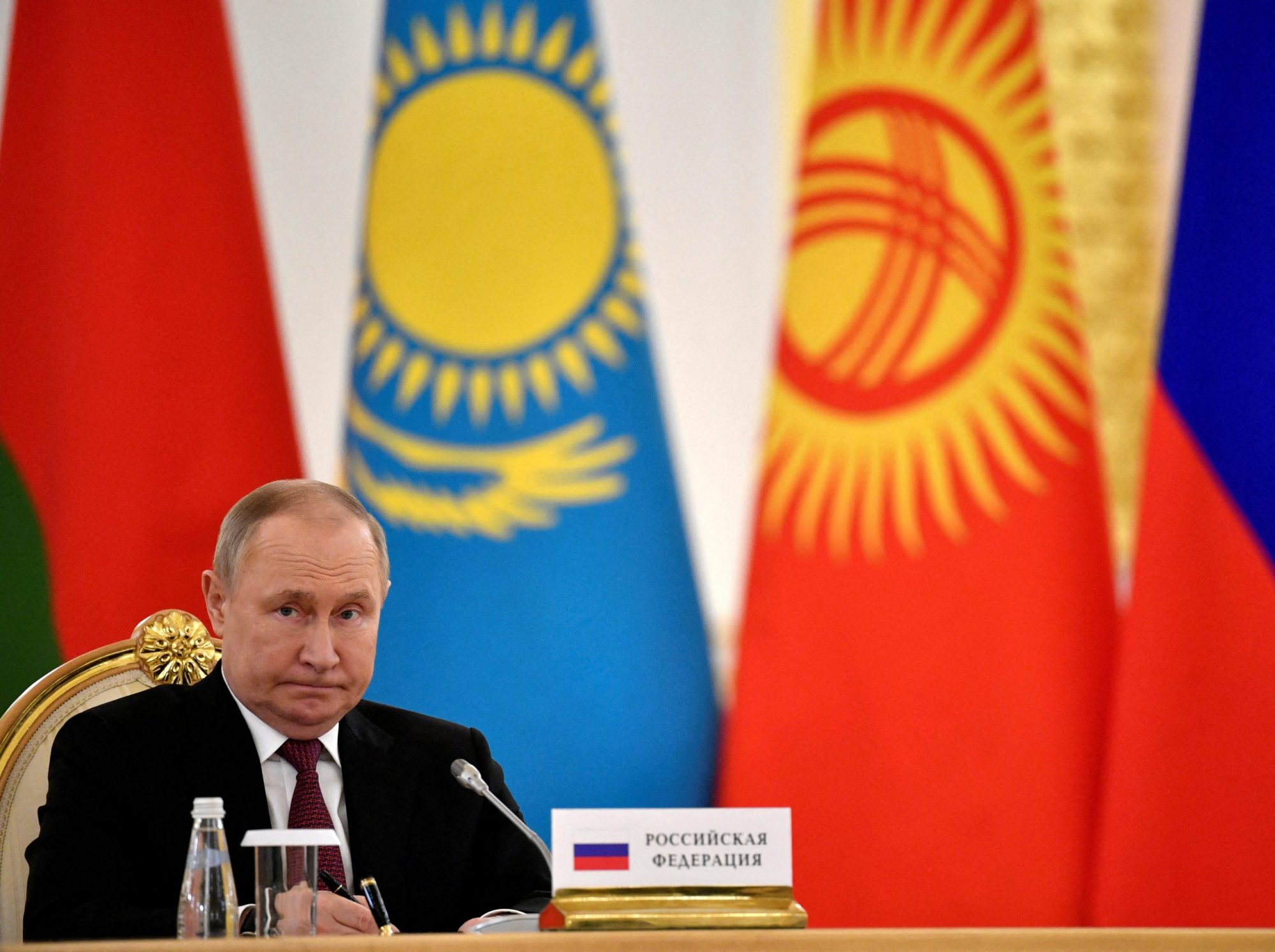Putin promised to strengthen Russia's IT security, independent of foreign technology.  Photo: @AFP.