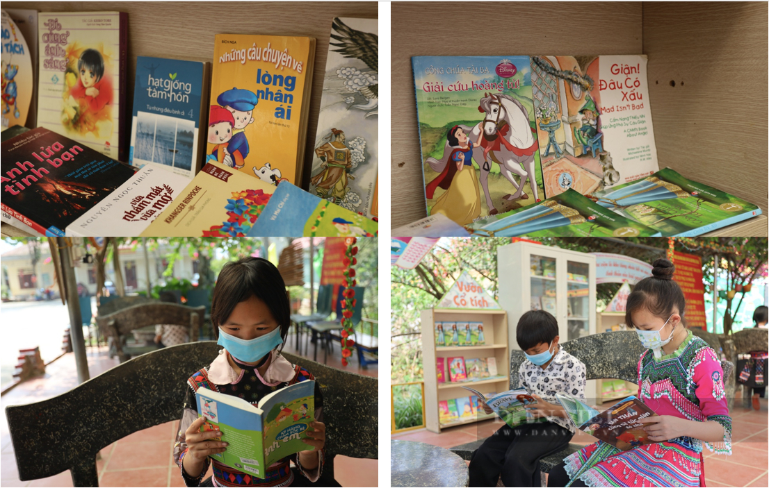 “Tiếp lửa” thư viện xanh, tủ sách tri thức cho học sinh vùng cao ở Lào Cai - Ảnh 7.