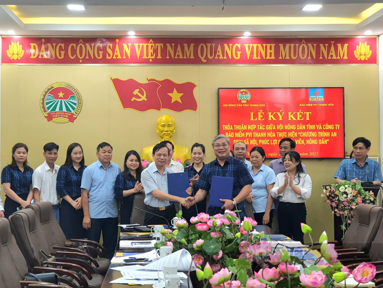 Thanh Hóa triển khai thỏa thuận hợp tác giữa Hội Nông dân và Bảo hiểm PVI - Ảnh 4.