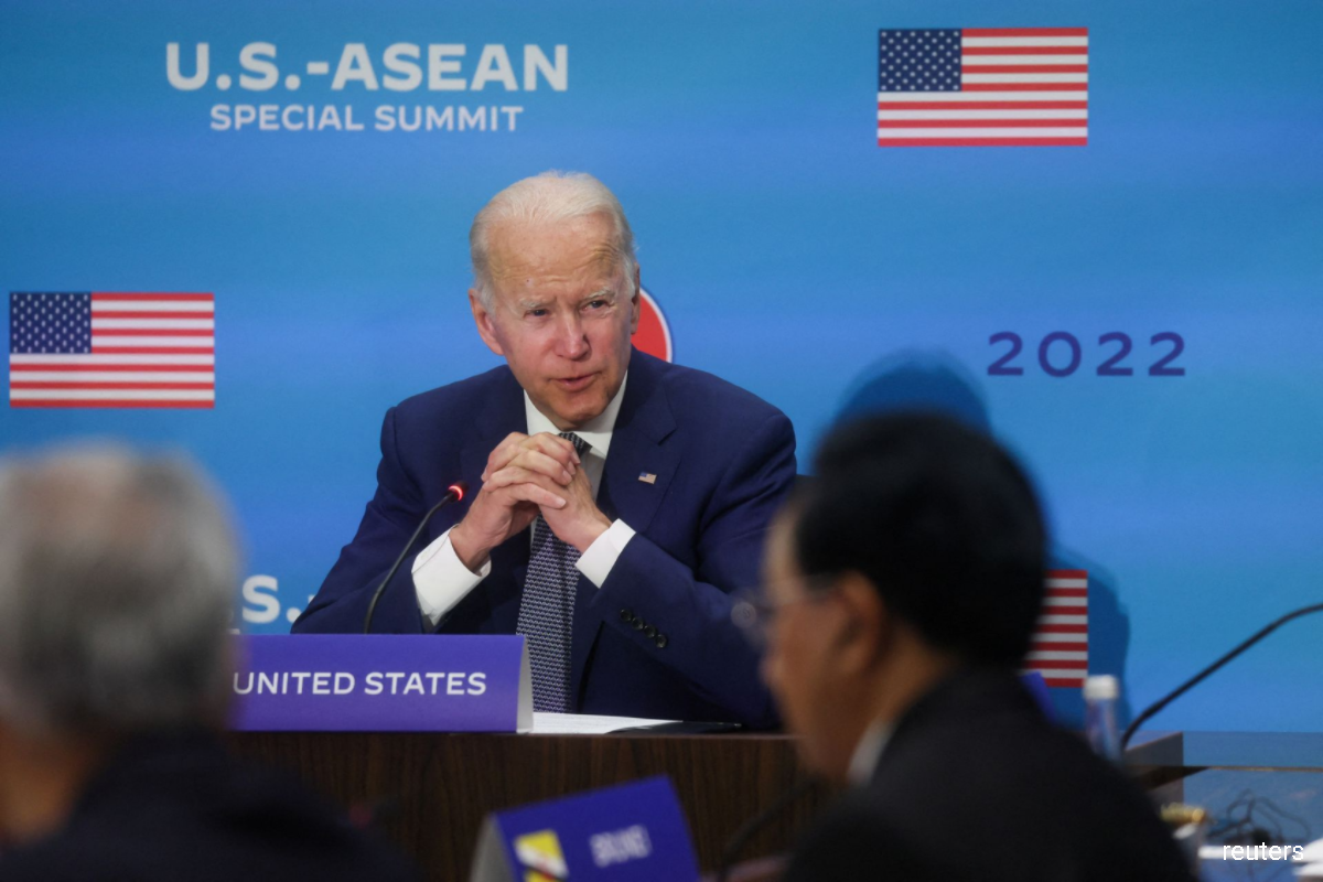 US President Biden looks to Asia with semiconductors: 'Humanity's next era of technological development'.  Photo: @AFP.