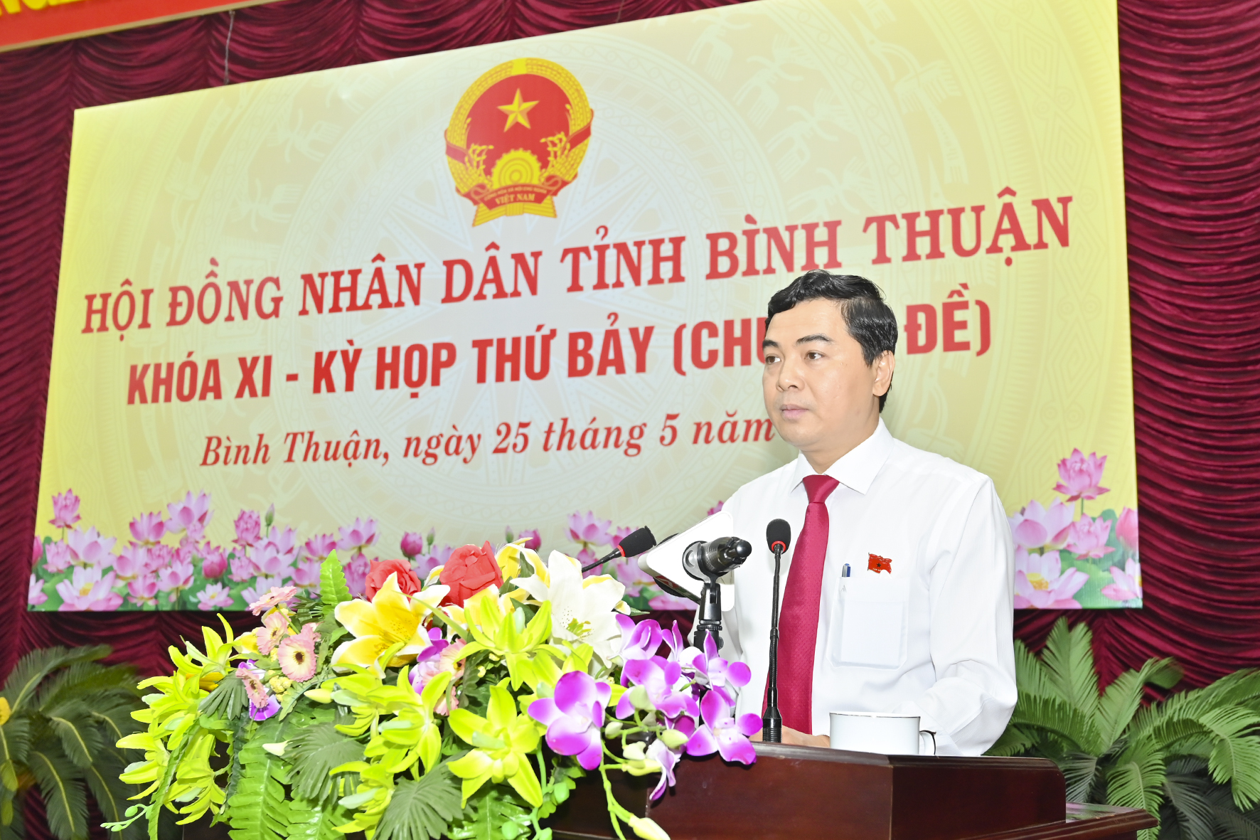 Bình Thuận: HĐND tỉnh bầu bổ sung chức danh  - Ảnh 1.