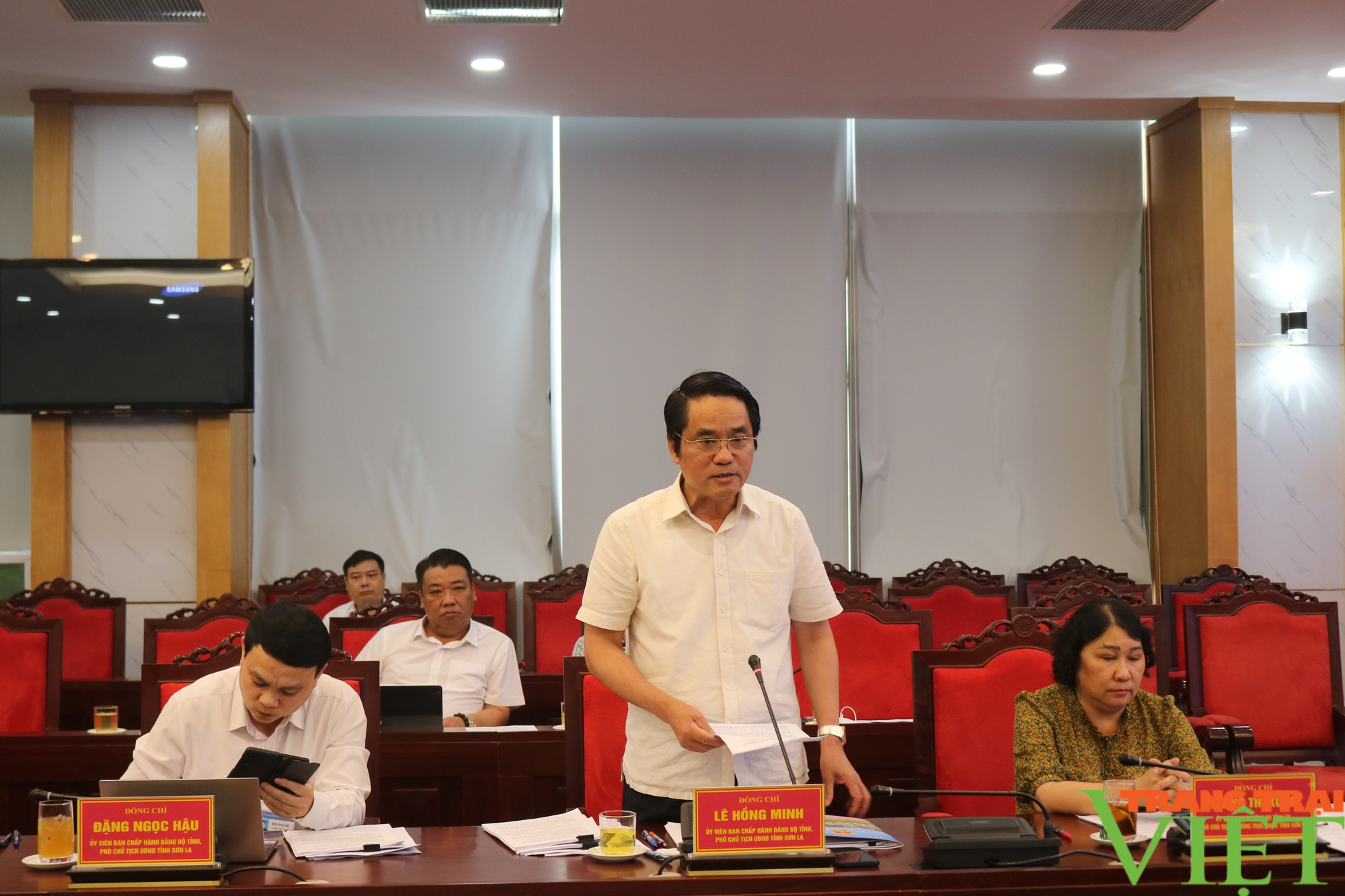 Chuẩn bị chu đáo chuỗi sự kiện kiện Hội nghị Thủ tướng Chính phủ đối thoại với nông dân Việt Nam tại tỉnh Sơn La - Ảnh 2.