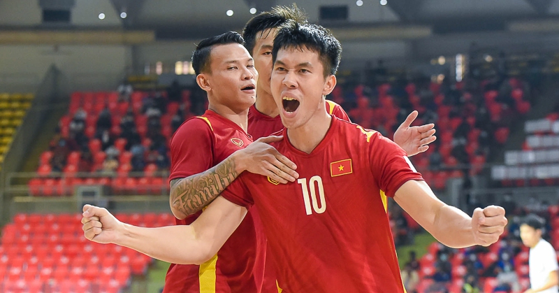 In the same group with Japan, Vietnam futsal team “breathes easily”