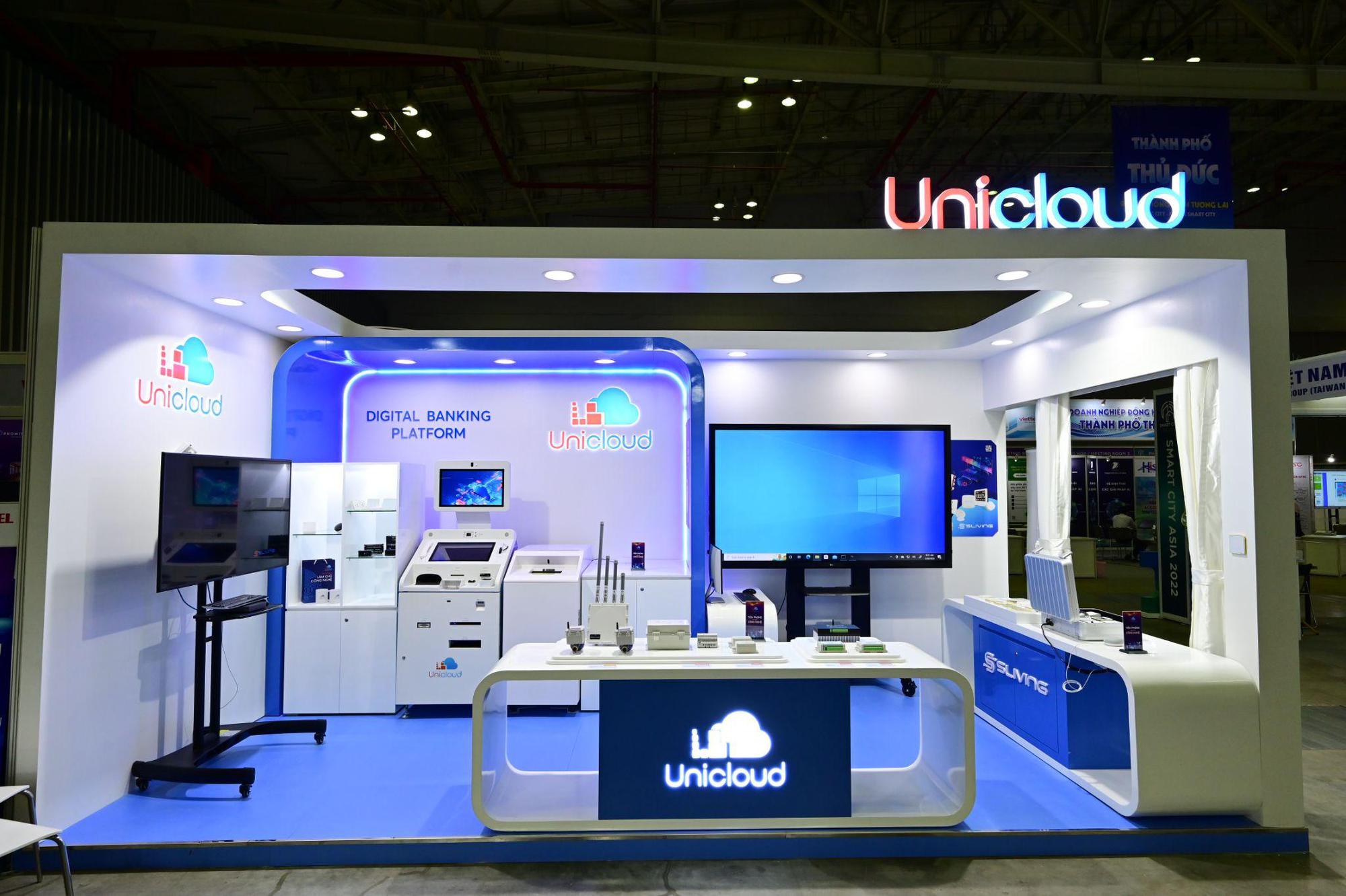 Unicloud Group's imprint at Smart City Asia 2022 exhibition - Photo 2.