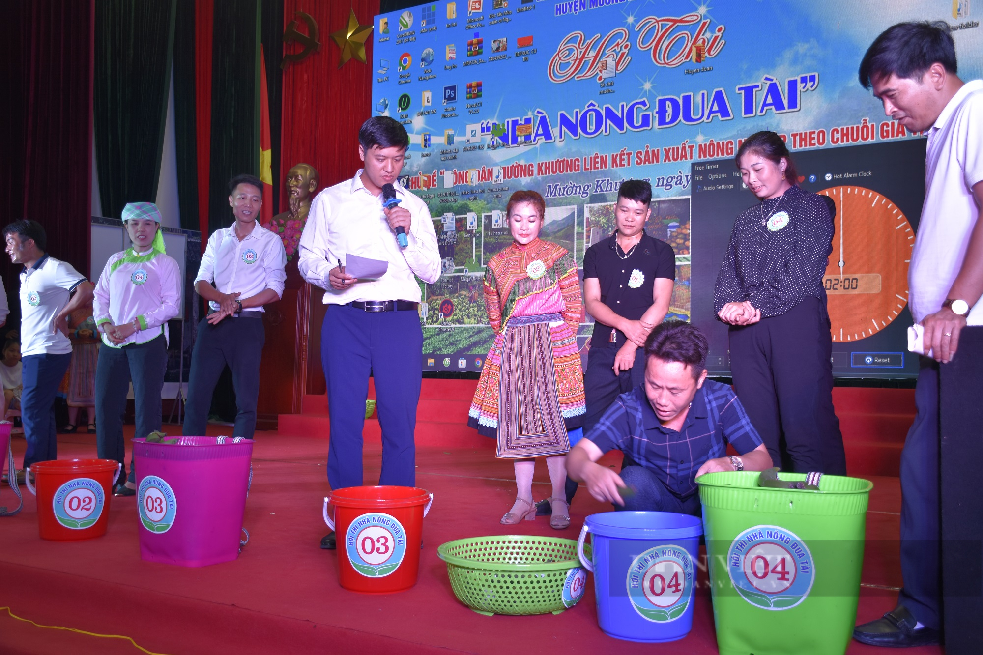 Hội Nông dân huyện Mường Khương (Lào Cai) tổ chức Hội thi “Nhà nông đua tài” năm 2022 - Ảnh 2.