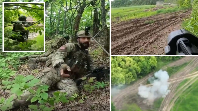 Con trai nghị sĩ Anh tham chiến ở Ukraine, tấn công xe bọc thép Nga - Ảnh 1.