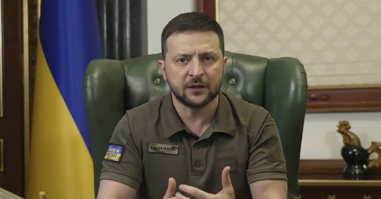 President Zelensky urged the EU to answer Ukraine’s accession