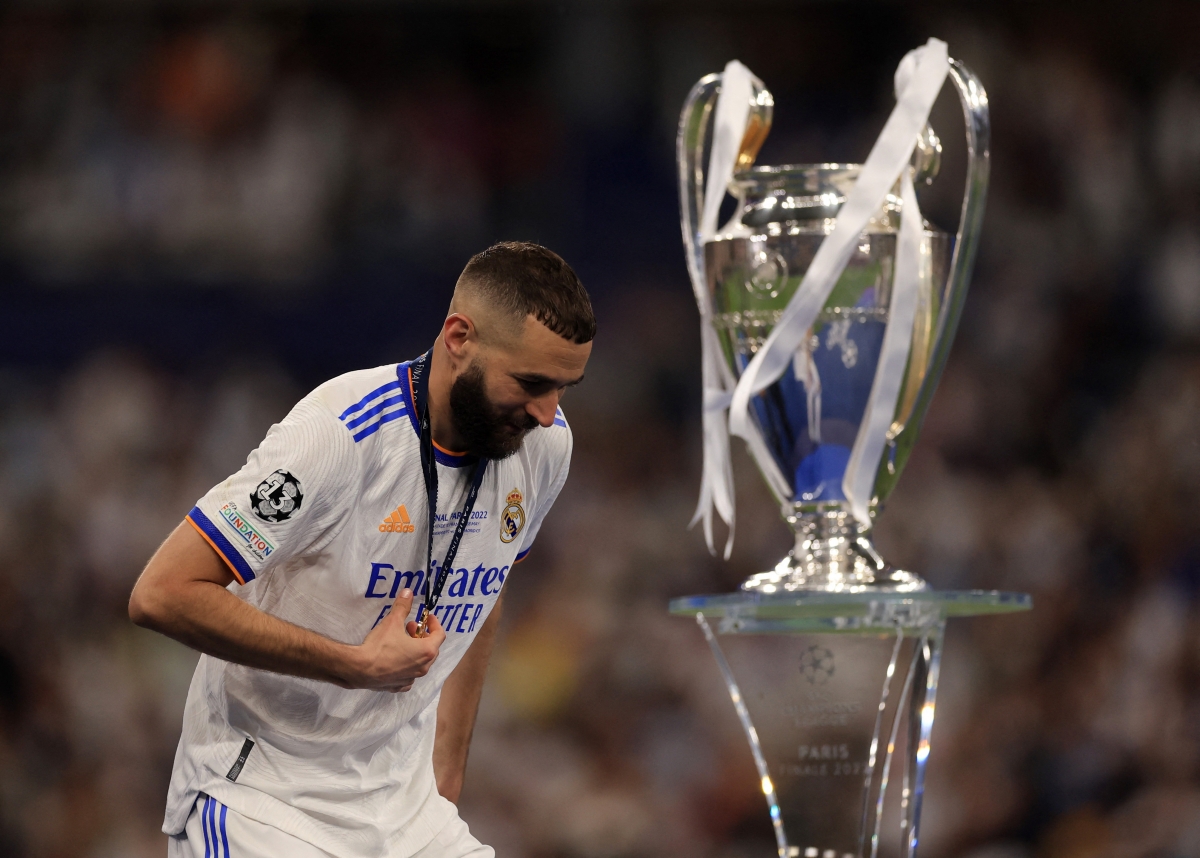 Real won the Champions League, fans called for the Ballon d'Or to Benzema - Photo 1.