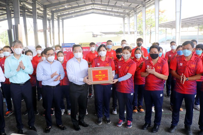 Chủ tịch Chu Ngọc Anh: VĐV Hà Nội thi đấu tại SEA Games 31 phải &quot;fair play&quot;, giành kết quả cao nhất - Ảnh 3.