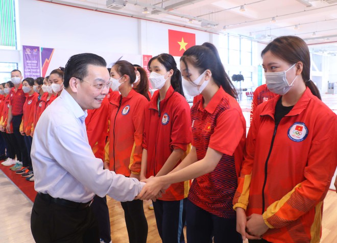 Chủ tịch Hà Nội Chu Ngọc Anh chỉ đạo 7 việc quan trọng trước thềm SEA Games 31 - Ảnh 2.
