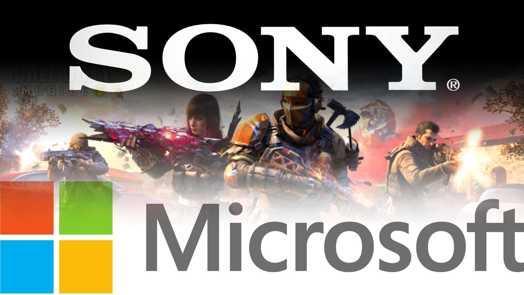 Sony and Microsoft jostle for game developers as the metaverse grows.  Photo: @AFP.