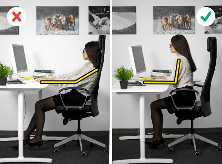 6 tư thế ngồi đúng cách giúp dân văn phòng tránh đau mỏi đầu, vai, gáy - Ảnh 3.