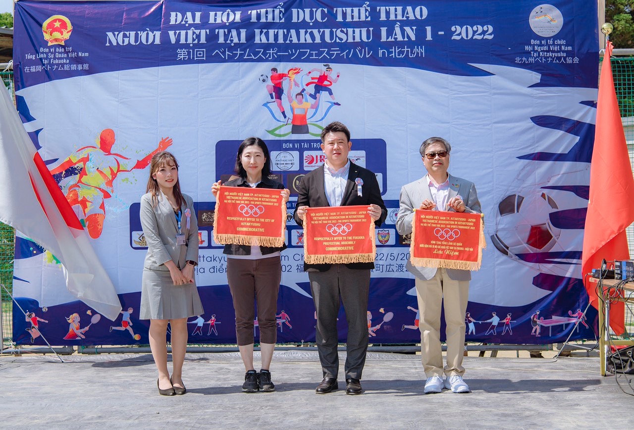 Đại hội thể thao người Việt Nam tại Kitakyushu: Sự kiện quy mô, chuyên nghiệp khiến người Nhật bất ngờ - Ảnh 1.