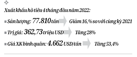 Giá tăng 53%, sao xuất khẩu tiêu vẫn khó? - Ảnh 2.