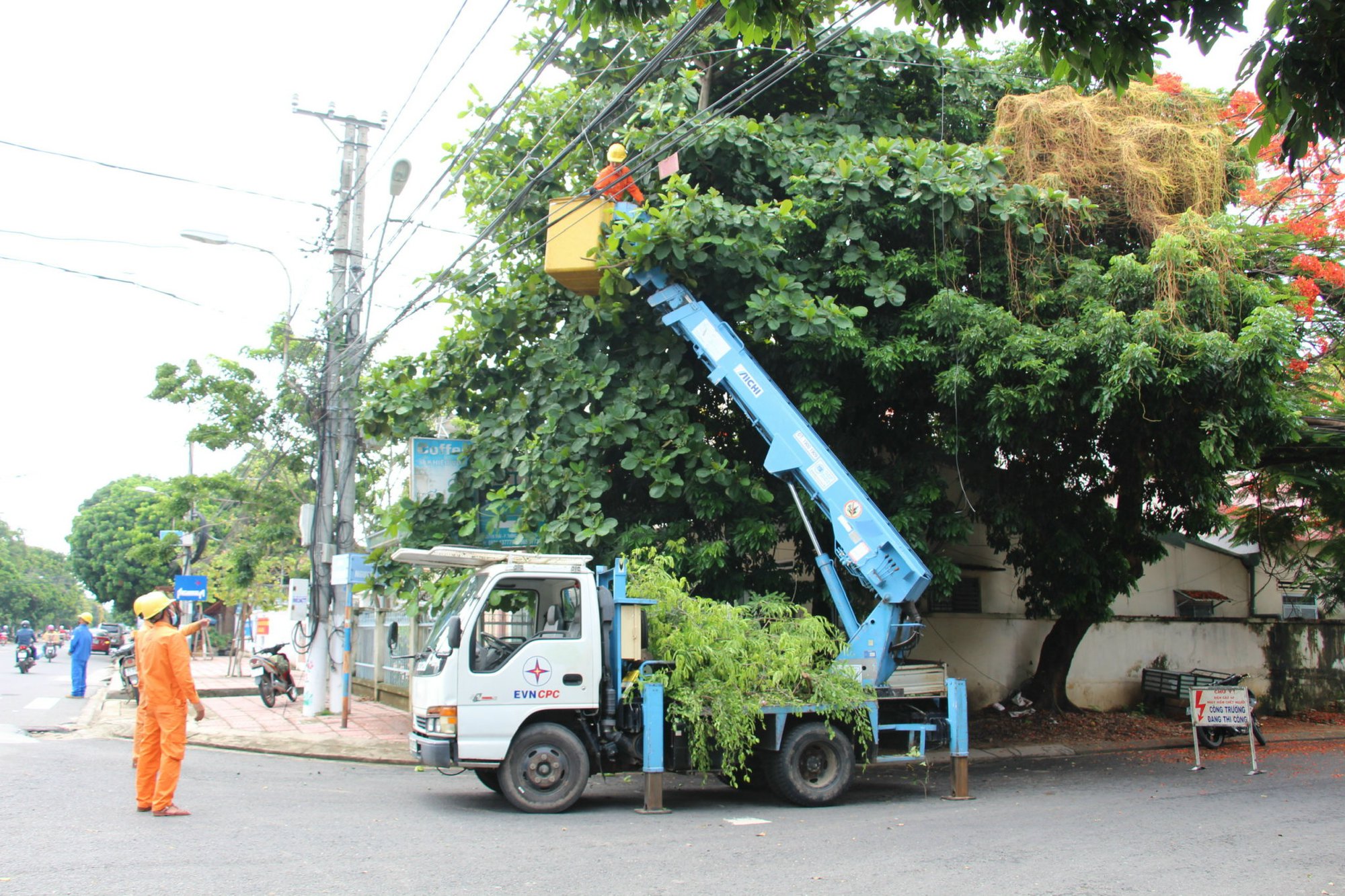 PC Kon Tum bảo đảm an toàn lưới điện trước mùa mưa bão - Ảnh 2.