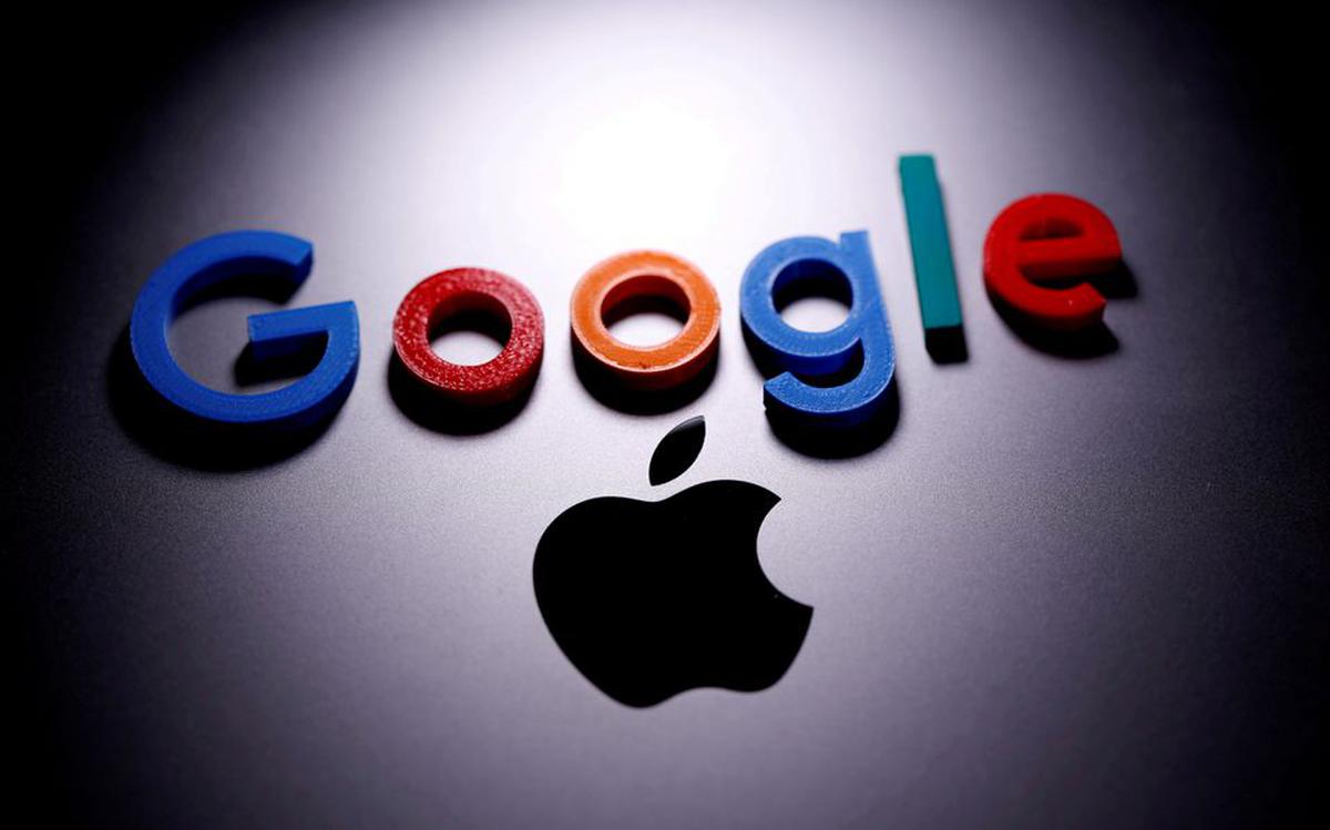 Republican senators want to ban Apple and Google from hosting apps that accept China's digital yuan.  Photo: @AFP.