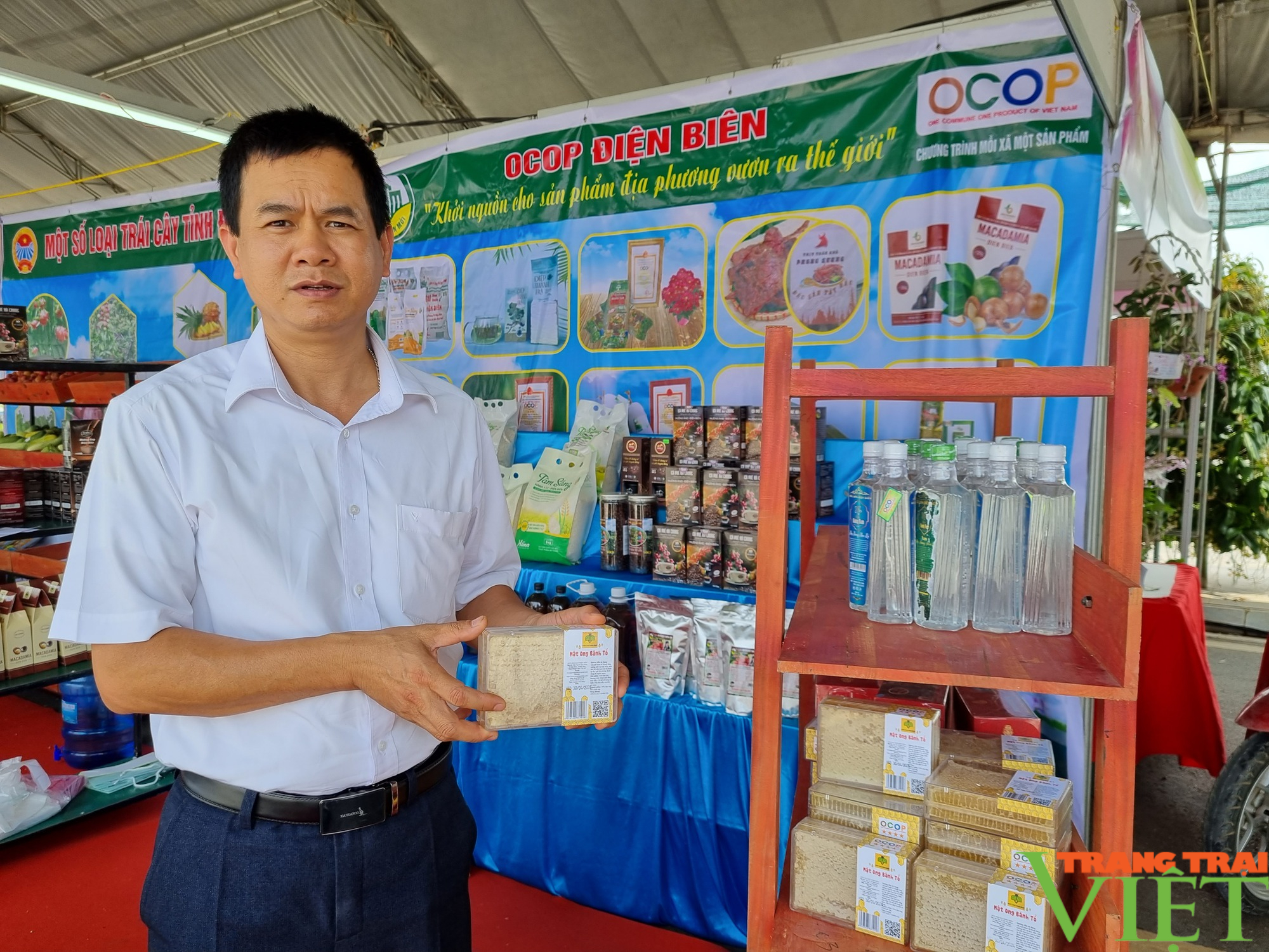 Điện Biên trưng bày hơn 20 sản phẩm OCOP, tiềm năng tại Festival trái cây và sản phẩm OCOP Việt Nam